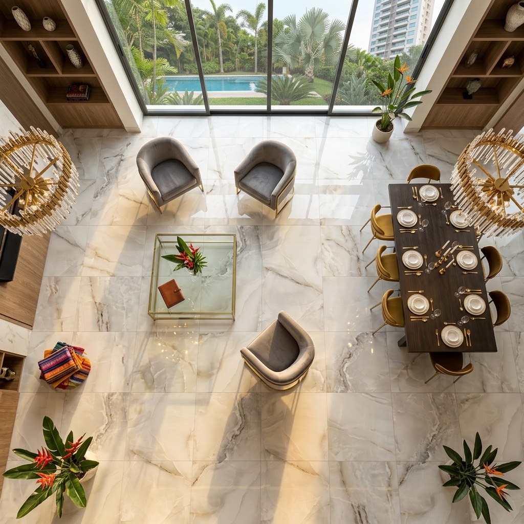 CERAMICA CSL SERENATA HIELO C1 (60*60) 2.58 M2