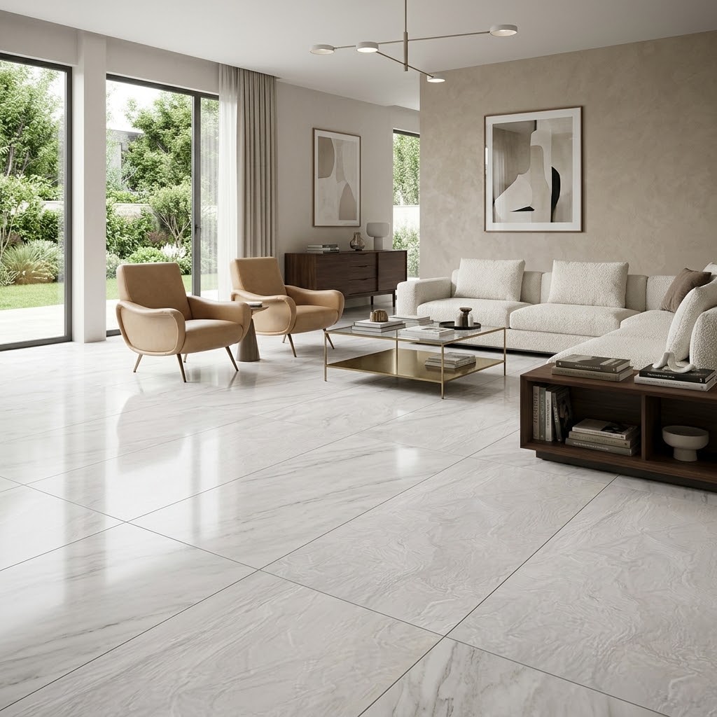 PORCELANATO ECU ROCK WHITE RECT. STD (60*120) 2.16 MT2