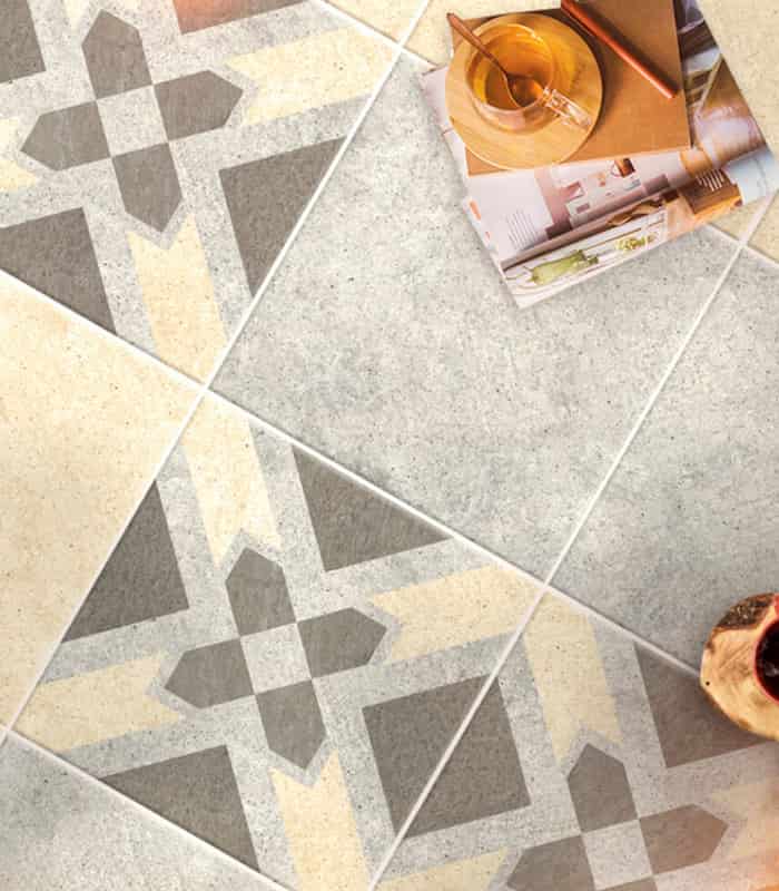 CERAMICA  SILVER ( 55x55)