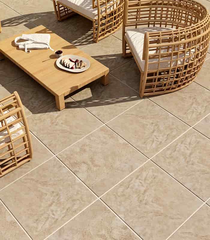 CERAMICA  VULCANO BEIGE (55x55) 1.815 M2