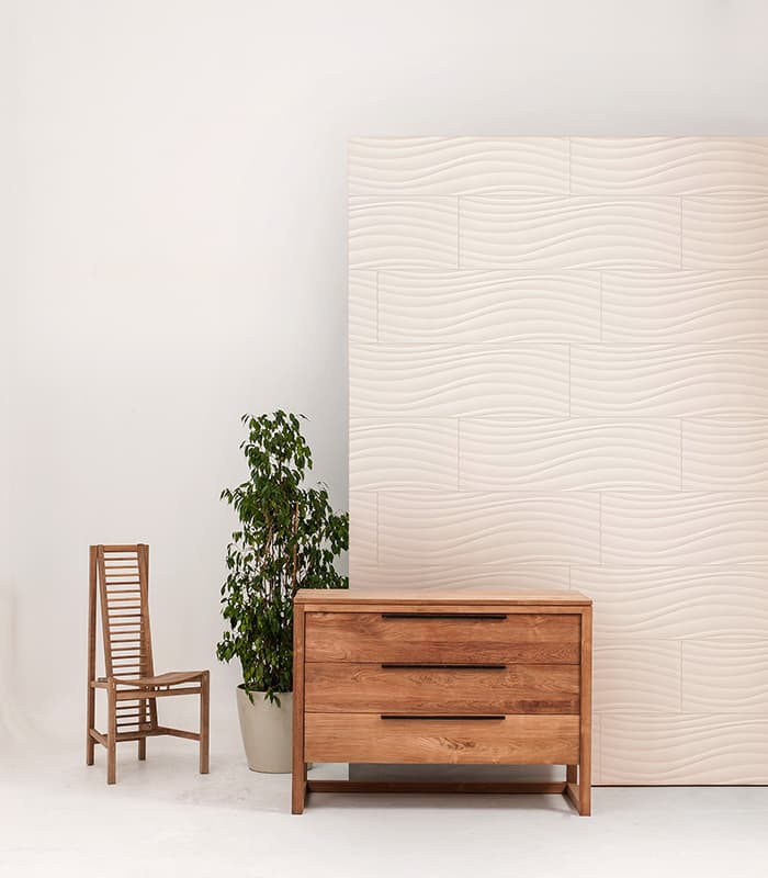 CERAMICA RIA ONDULATO GRIS 25.3x75.9 PRIM (1.54 MT2)