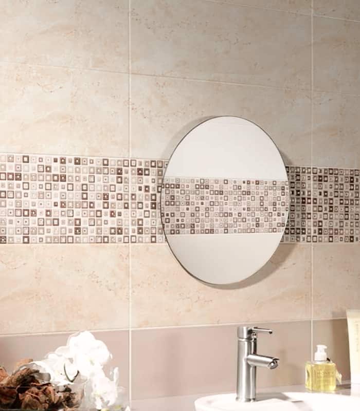 CERAMICA  TREVI BEIGE (25*75) 1.50 MT