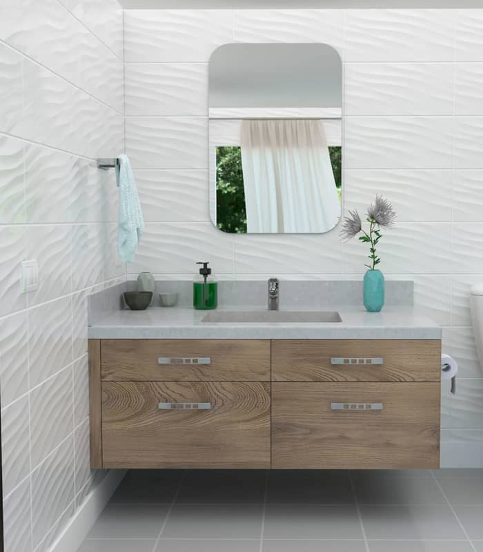 CERAMICA  ARENA BLANCA  (24.5*50 ) 