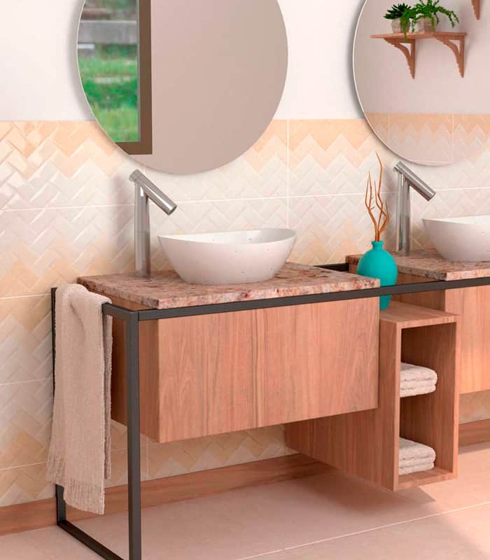 CERAMICA  BASKET BEIGE ( 24.5*50) 1.96 M2