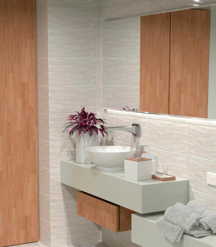 CERAMICA  MURIEL GRIS (24.5*50) 1.96 M2