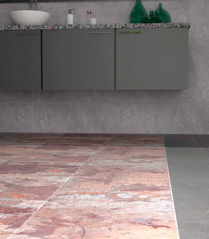 CERAMICA  TRIVENTO GRIS (32*56) 1.45 MT