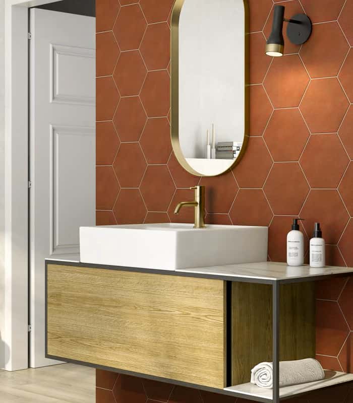 CERAMICA PAM HE MAYFAIR OCRE (19.8*22.8) 0.84 MT (1D)