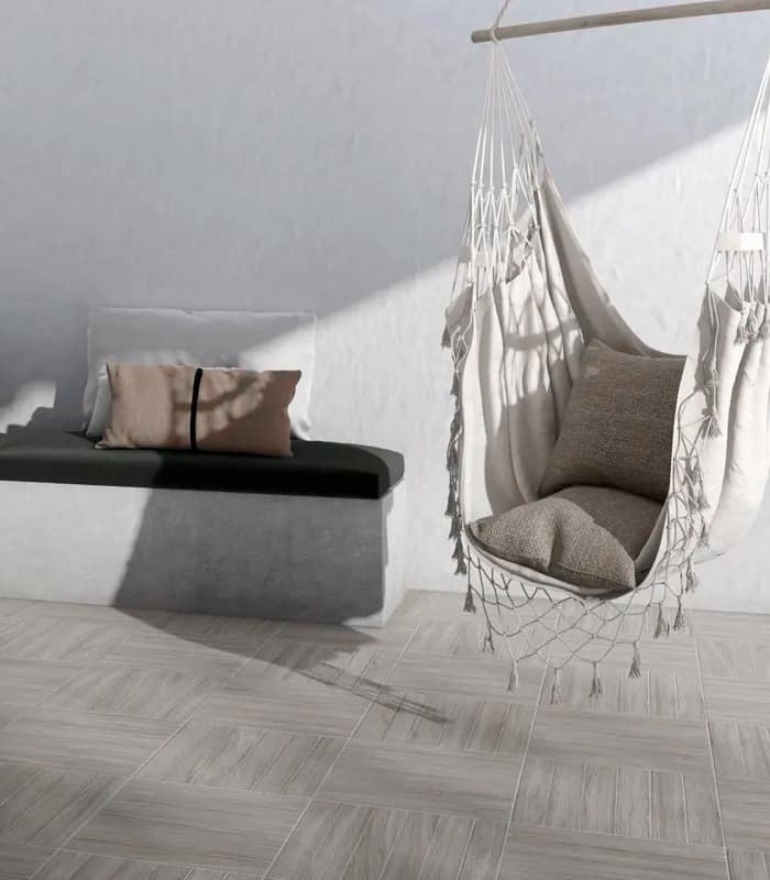 CERAMICA  HM. TEAK GRIS (45*45) (MUEST)