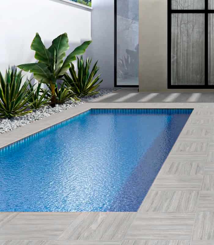 CERAMICA  HM. TEAK PERLA (45*45) (MUEST)