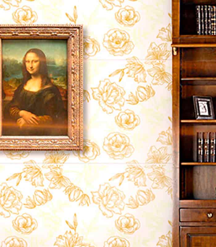 CERAMICA  AMATI DORADO (45*90.1)