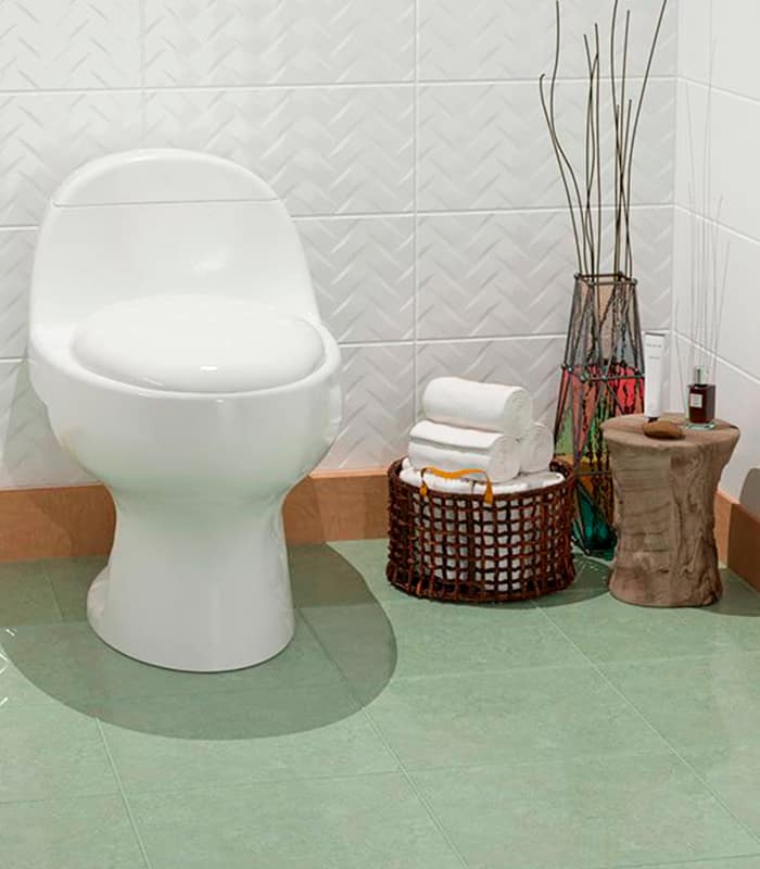 CERAMICA ACUARELA VERDE (40x40)  1.76MT                                    