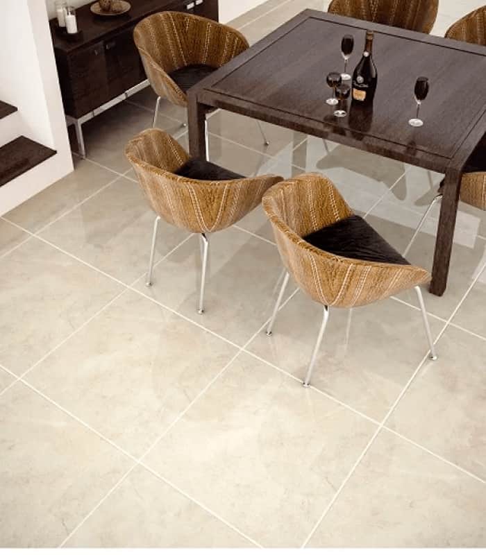 CERAMICA  SAN PIETRO BEIGE BRILLANTE (ExC) (60*60) 1.80 MT