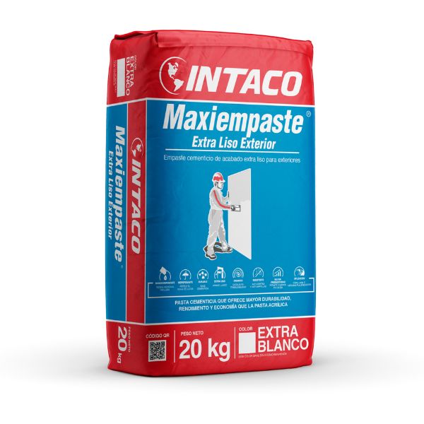 INT MAXIEMPASTE EXTERIOR EB (EXTRA BLANCO) 20KG