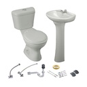 COMBO INTEGRAL BLANCO C/LLAVE CAPRI PLÁSTICA (E116.213.EC2230 BL)