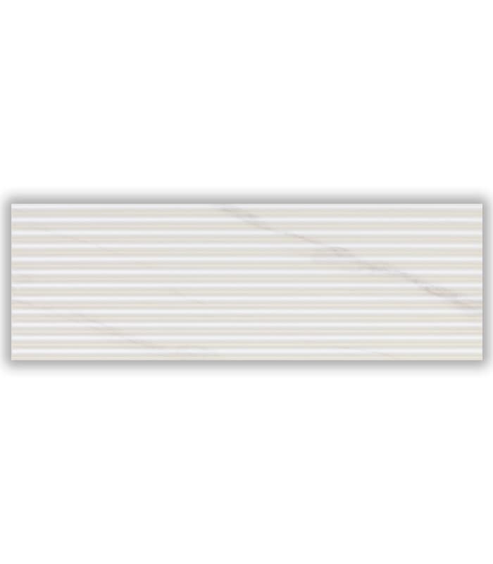 CERAMICA  REC RLV BOLSENA BLANCO (30x90) 1.08MT
