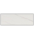 CERAMICA  REC RLV BOLSENA BLANCO (30x90) 1.08MT