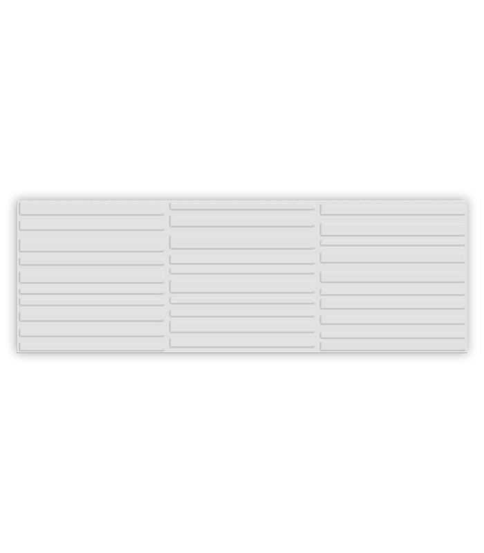 CERAMICA PAM RLV ESSENZA BIANCO (30*90) 1.08 M2 (NJ2)                           