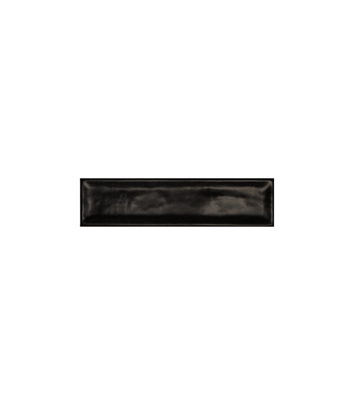 CERAMICA PAM RVTO MAYOLICA NEGRO MATE (7.5*30) MUESTRA                          