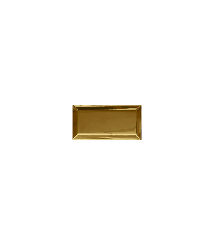 CERAMICA PAM SUBWAY ORO BRILLO (7.5*15) MUESTRA                                 