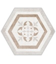 CERAMICA PAM AT. HEX. ALPHA MIX BEIGE (25.8*29) 1 M2 (11D)