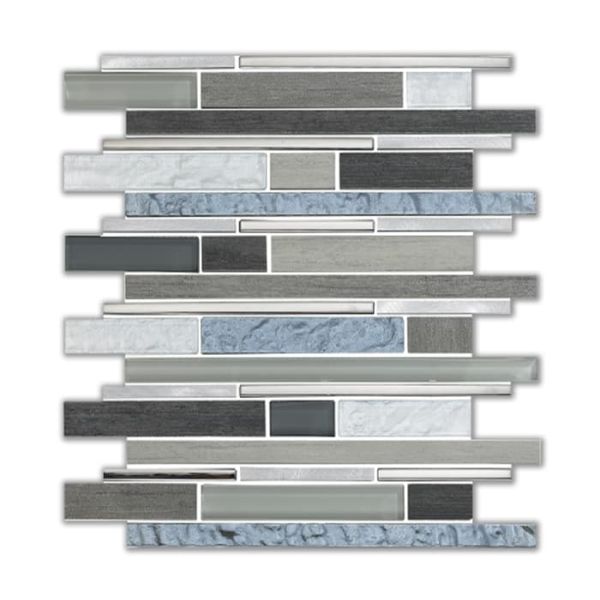 MOSAICO  TIMBER GRIS