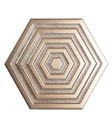 PORCELANATO BEST ORION HEXA SILVER (19.8*22*8) 0.84 M2