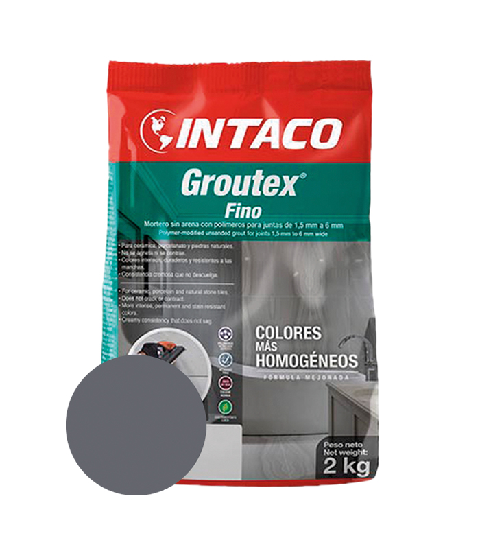 INT GROUTEX PLOMO FINO 2KG