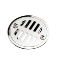 REJILLA DE PISO INOXIDABLE 2" CROMO