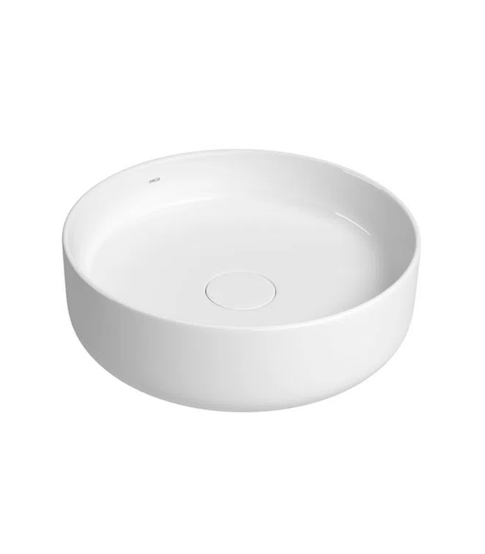 LAVABO CUBA REDONDA DE APOIO 40 CM-BRANCO (L.12040.17)                          