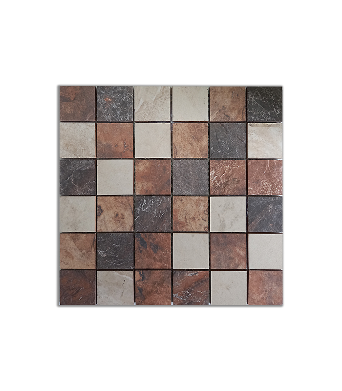 MOSAICO CENFART LUIJIN RUSTIC PIZARRA (30X30) 12 UN
