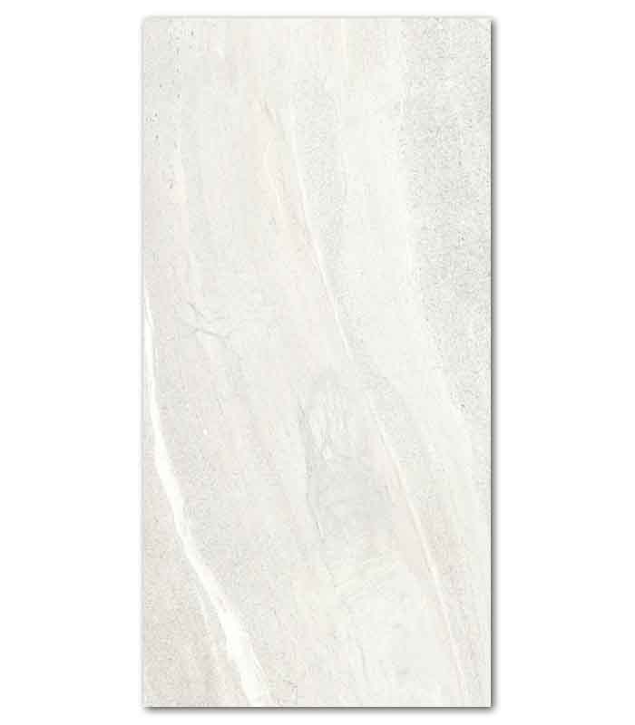 PORCELANATO ECU RIVER WHITE BRILLANTE TER (60x120) 1.44 mt
