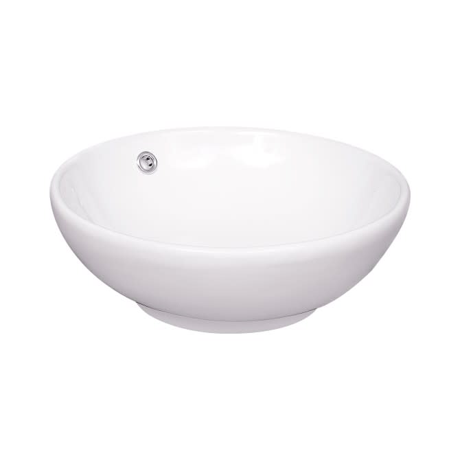 BOWL GRA BARI BLANCO CON ROBOSE CROMADO