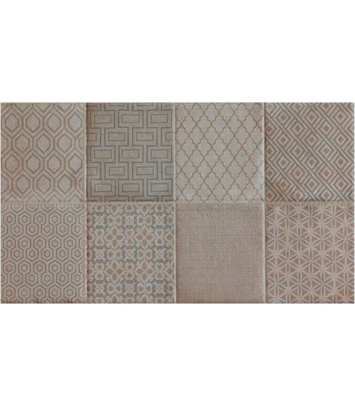 CERAMICA  DENALI MOKA DECO ExP (25x44) 1.54 MT.