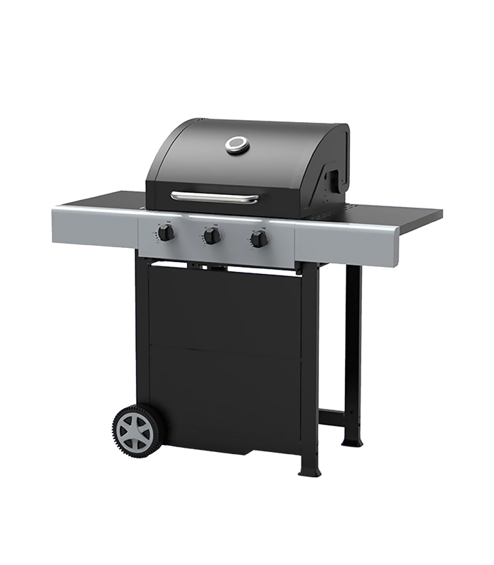 ASADOR DE ACERO INOXIDABLE ANTIADHERENTE A GAS T6873BT-00                       