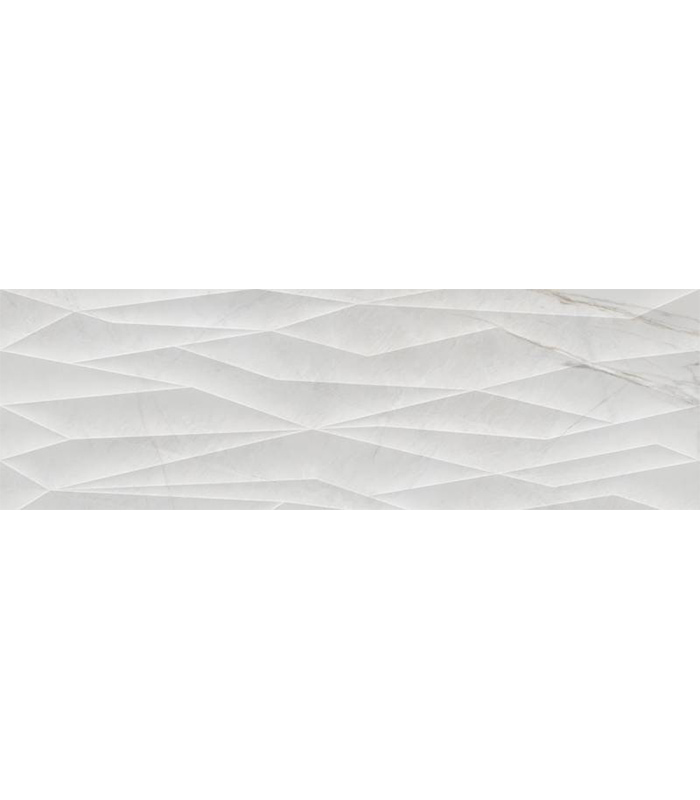 PORCELANATO COLK TRENTO WHITE RECT BRILLO (31.6*100) 1.58 M2 (F12)
