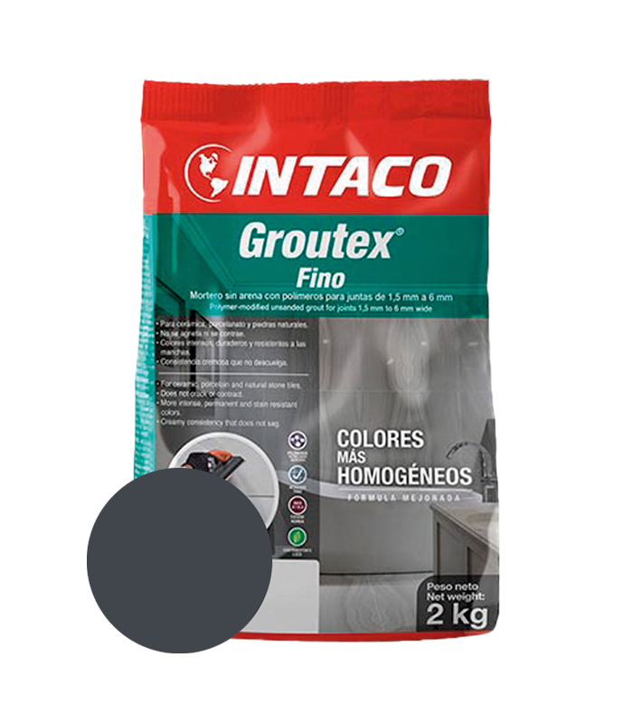 INT GROUTEX NEGRO INTENSO FINO 2KG