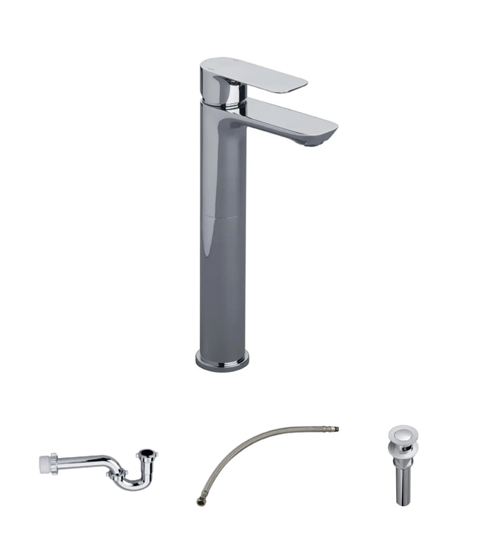 JGO.FV MONOC.ALTO P/LAVABO COTY CROMO (E181.03/D9 CR)