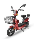 MOTOCICLETA ELECTRICA VANTEC ECORIDE ROJO ST-15 500W