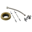 KIT DE INSTALACION FV P/INODORO - LLAVE ANGULAR (ECOM269.01)